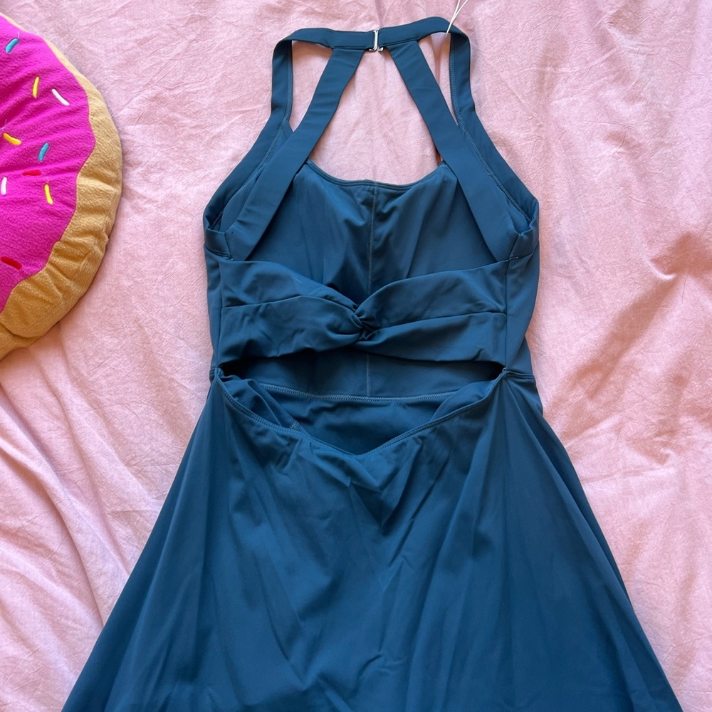 HALARA Women's Mini Dress in Teal